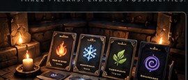 Elemental build and progression concept