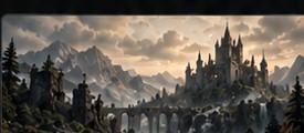 Fantasy kingdom concept